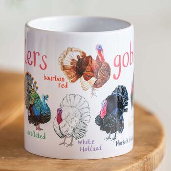 Gobblers Ceramic Bird Mug, 6 of 8
