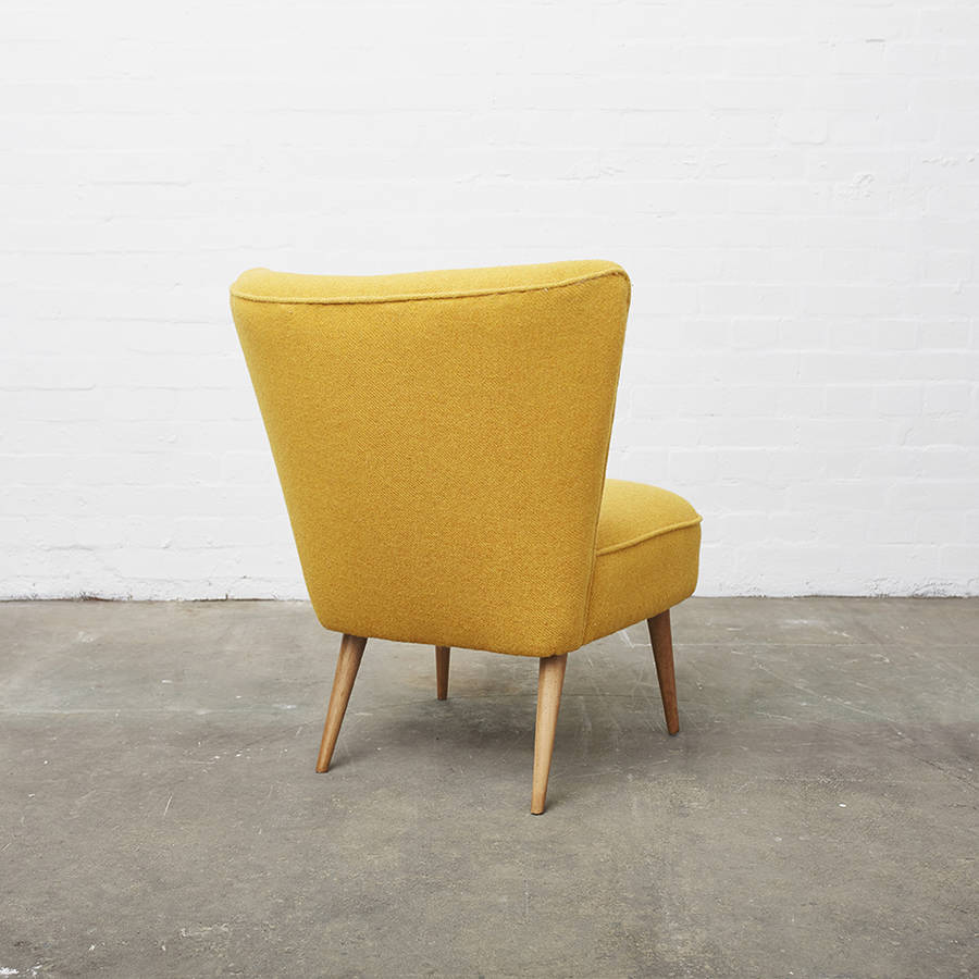 vintage cocktail chair by reloved upholstery