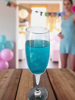 Gender Reveal Floss Drink – Glittery Surprise, 2 of 4
