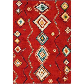 Bothwell Geometric Shag Area Rug, 8 of 9