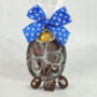 Dark Chocolate Easter Egg Shell With Seven Luxury Belgian Plain Chocolates, thumbnail 1 of 3