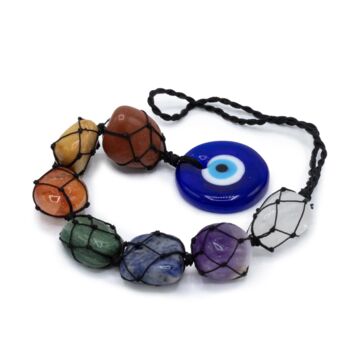 Chakra Gemstone Hanging Decoration | Evil Eye Protection, 4 of 5