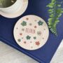 Personalised Flower Power Coaster, thumbnail 1 of 2