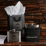 Personalised 148 Ml Stainless Steel Flask, thumbnail 3 of 4