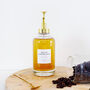 Clear Glass Syrup Bottle With Gold Pump Dispenser, thumbnail 6 of 8
