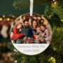 Any Message And Photo Ceramic Disc Hanging Decoration Bauble + Gift Box, thumbnail 1 of 9