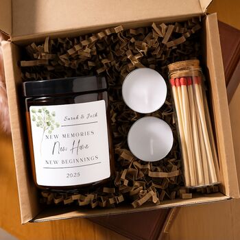 Personalised First Home Gift For Couple, New Home Housewarming Gift Set, 2 of 6