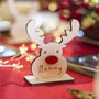 Freestanding Rudolph Christmas Table Place Settings, thumbnail 1 of 3