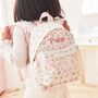 Personalised Ditsy Floral Print Mini Backpack, thumbnail 1 of 6