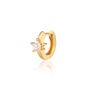 Sparkling Star Single Cartilage Hoop Earring, 7mm, thumbnail 3 of 7