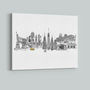 New York Skyline Cityscape Fine Art Print, thumbnail 3 of 4