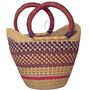 Handwoven Market Basket, thumbnail 5 of 6