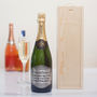 Personalised 30th Birthday Champagne With Pewter Label, thumbnail 4 of 8
