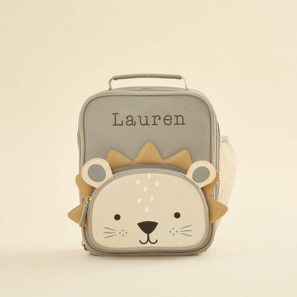 Personalised Lion Lunch Bag, 1 of 6