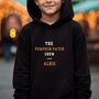 Personliased Pumpkin Patch Crew Hoody, thumbnail 1 of 3