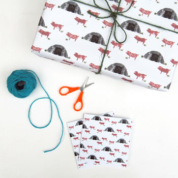 Pig Sty Wrapping Paper, 3 of 3