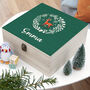 Personalised Woodland Deer Christmas Eve Box, thumbnail 1 of 11