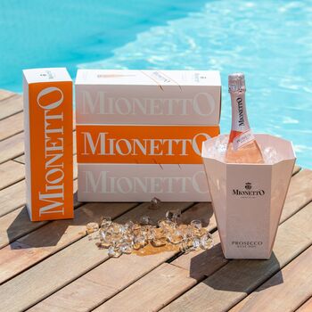 Mionetto Prosecco Rose Ice Bucket Gift Box, 3 of 6