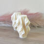 Swirl Sculptural Aesthetics Candle In Vegan Soy Wax, thumbnail 7 of 10