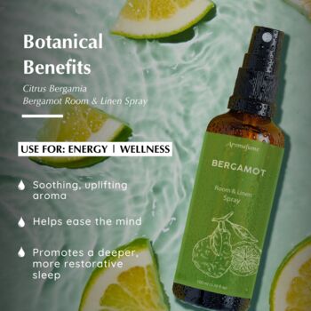 Bergamot Natural Room And Linen Spray, 2 of 6
