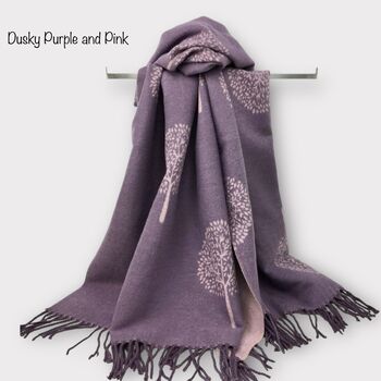 Gift Boxed Cashmere Tree Of Life Scarf, 6 of 12