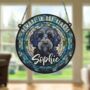 Labradoodle Black Memorial Suncatcher, thumbnail 5 of 6