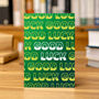 Good Luck Retro Greeting Card, thumbnail 2 of 3