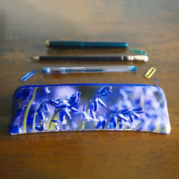 Flower Pencil Case Luxury Velvet, 3 of 11