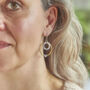 Yes/No Spinning Hook Earrings, thumbnail 2 of 2