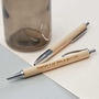 Personalised Engraved Wooden Pen, thumbnail 2 of 3