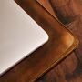 Personalised Leather Mac Book Sleeve 13 14 15 16 Inch, thumbnail 3 of 7
