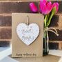 Personalised Mother's Day Mummy Wooden Keepsake Card, thumbnail 3 of 3