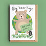 Bear Hugs Get Well Soon Card, thumbnail 1 of 2