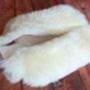 Sheepskin Water Bottle Cover Natural Medical Leather, thumbnail 2 of 5