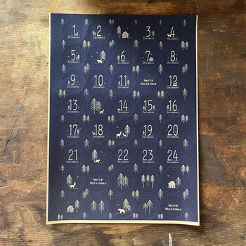 Diy Advent Calendar With Stickers And Envelopes, 3 of 4