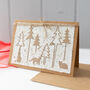 Handmade Recycled Eco Kitty Christmas Cards Range, thumbnail 2 of 12