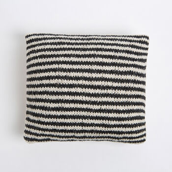Pumpkin Cushion Easy Knitting Kit, 3 of 10