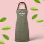 Personalised 'It's Time Make Burgers' Adult Apron, thumbnail 4 of 8