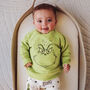 The Grinch Grinch Face Sweatshirt, thumbnail 1 of 4