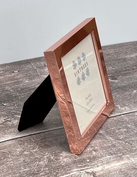 Sixtrees Copper Square Photo Frame, 3 of 3