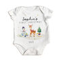Personalised Baby’s First Christmas Gift Bodysuit, thumbnail 3 of 6