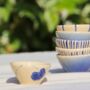Blue Roots Ceramic Pinch Pot, thumbnail 1 of 3