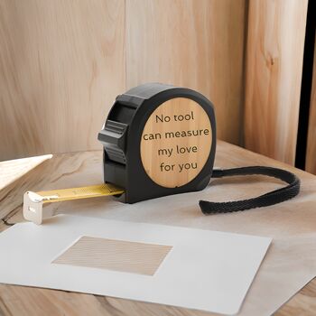 Personalised Father's Day Tape Measure Gift, 2 of 4