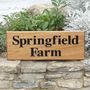Personalised Oak House Sign, thumbnail 7 of 11