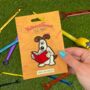 Wallace And Gromit Gromit Reading Sew On Patch, thumbnail 1 of 2