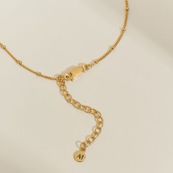 Dana Gold Satellite Chain Necklace, 4 of 8