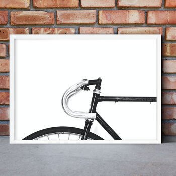 Minimalist Bike Photography Print, 3 of 4