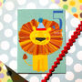 Mini Lion 5th Birthday Card, thumbnail 1 of 4