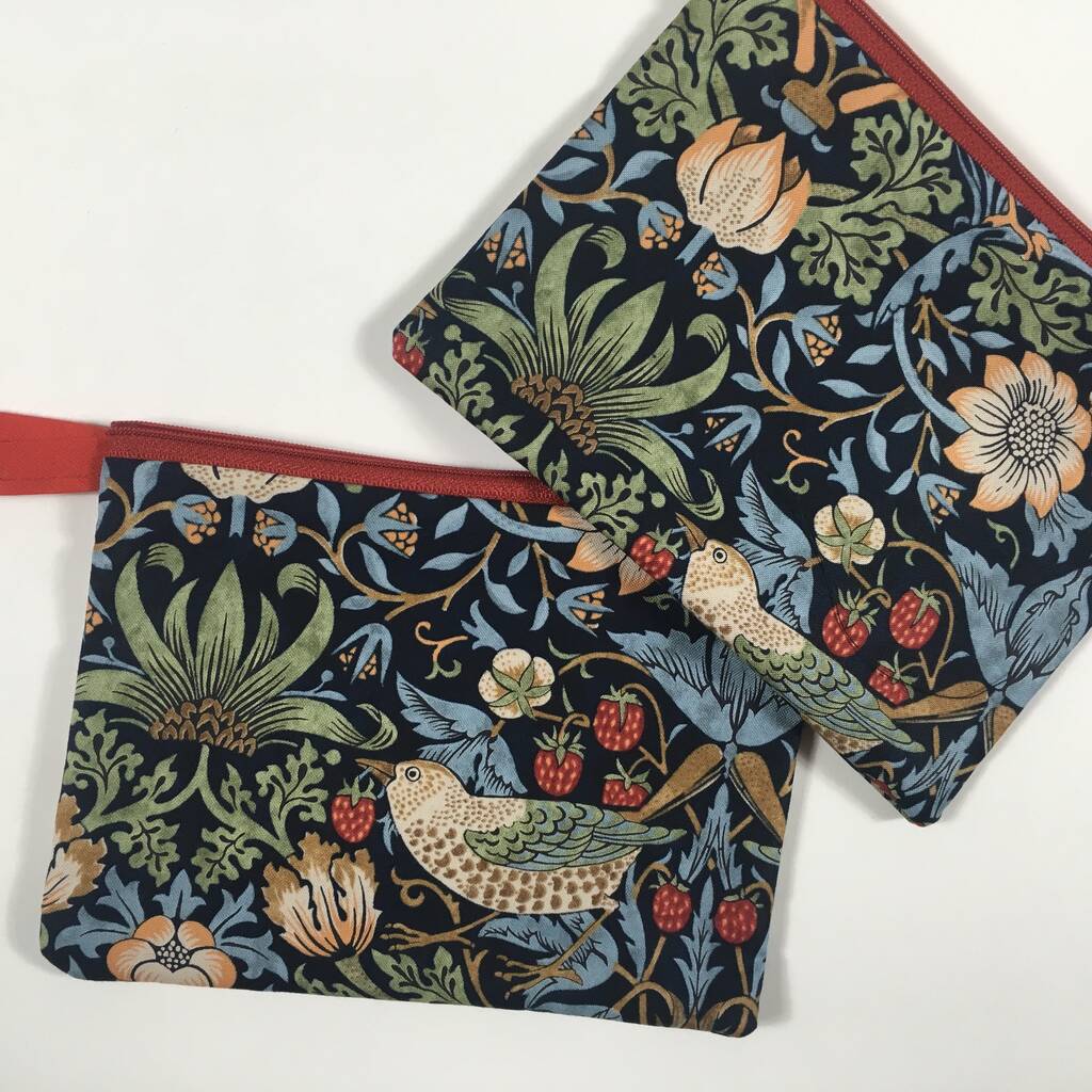 William Morris Coin Purse Or Make Up Bag, 1 of 3