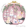 Tea Party Pop Up Greeting Card, thumbnail 1 of 4